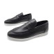 Мужские лоферы Kiton Loafers Leather Black