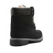 Женские ботинки с мехом Timberland Black-Grey