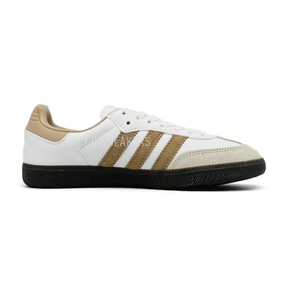 Женские кеды Adidas Samba OG Core WMNS White/Gold