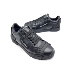 Dolce & Gabbana Man Winter Leather Black
