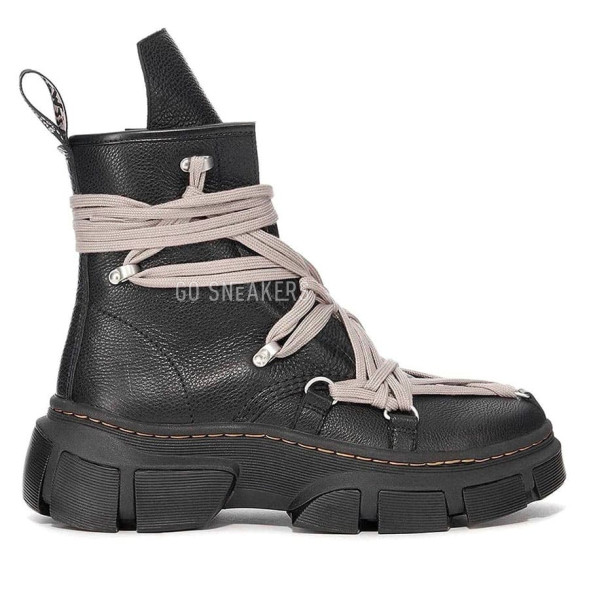 Женские ботинки Rick Owens X Dr. Martens Woman Black