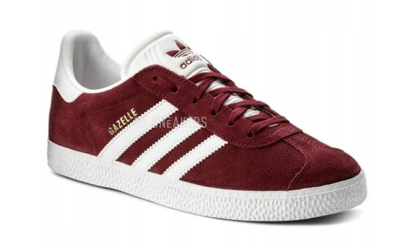 Унисекс кеды Adidas Indoor Gazelle Burgundy 