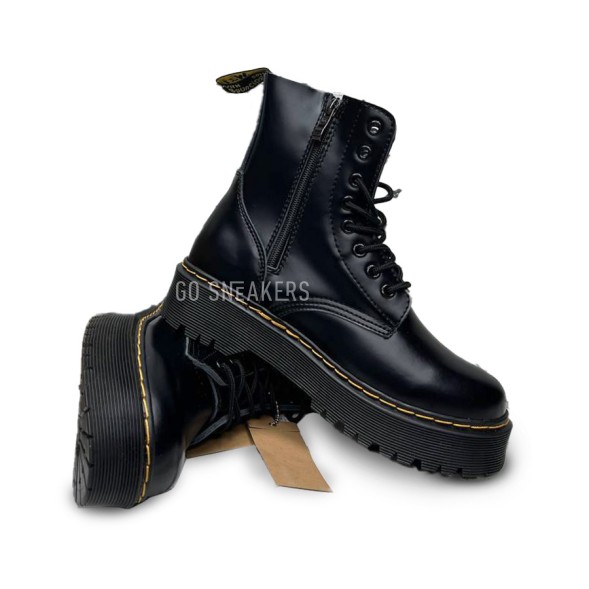 Женские ботинки Dr. Martens Jadon Retro Black Smooth