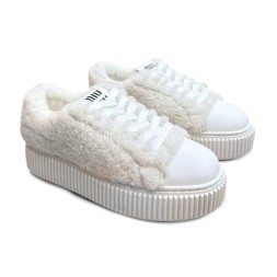 Miu Miu Woman Wool Winter White