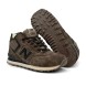 Мужские зимние кроссовки New Balance 574 Winter Suede Brown