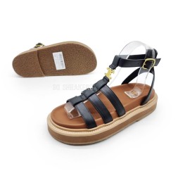 Céline Sandals Platform Black