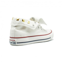 Converse All Star Chuck Taylor High Stadded White