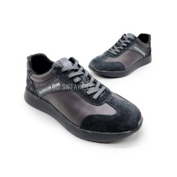 Calvin Klein Leather Suede Brown