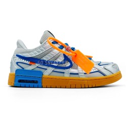 Off-White x Nike Rubber Dunk University Blue