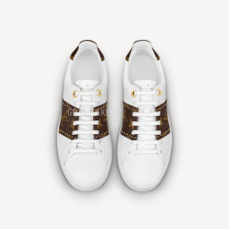 Кеды Louis Vuitton Frontrow White/Brown