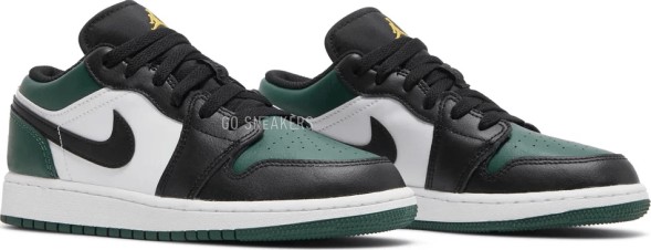 Унисекс кроссовки Nike Air Jordan 1 Low GS &amp;#039;Green Toe&amp;#039;