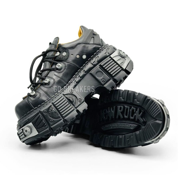 Женские ботинки New Rock Black Leather Women