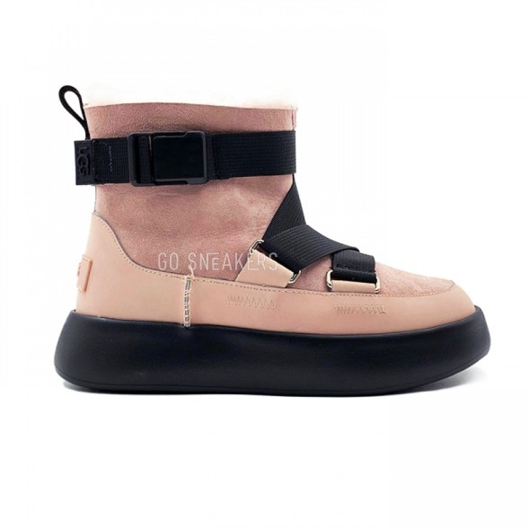 Женские угги UGG Boom Buckle Boot - Pink Crystal