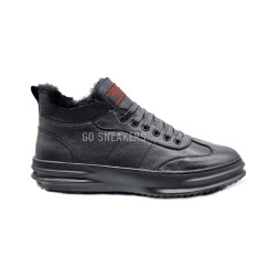 Prada Sneakers Winter Leather Black
