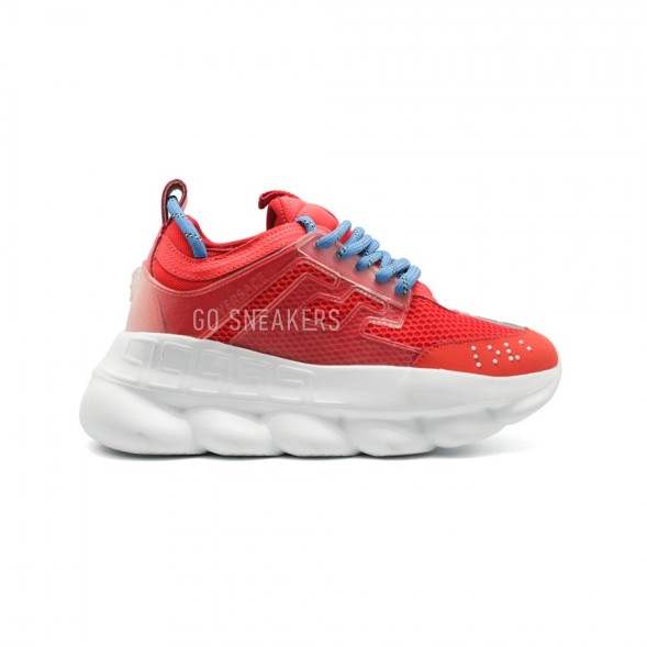 Мужские кроссовки Versace Chain Reaction Red