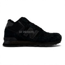 New Balance 574 Winter Black Suede