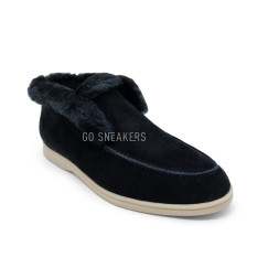 Loro Piana Open Walk Dark Black