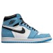 Унисекс кроссовки Nike Jordan 1 Retro High White University Blue Black
