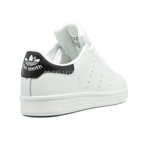 Женские кроссовки Adidas Stan Smith Leather White Black