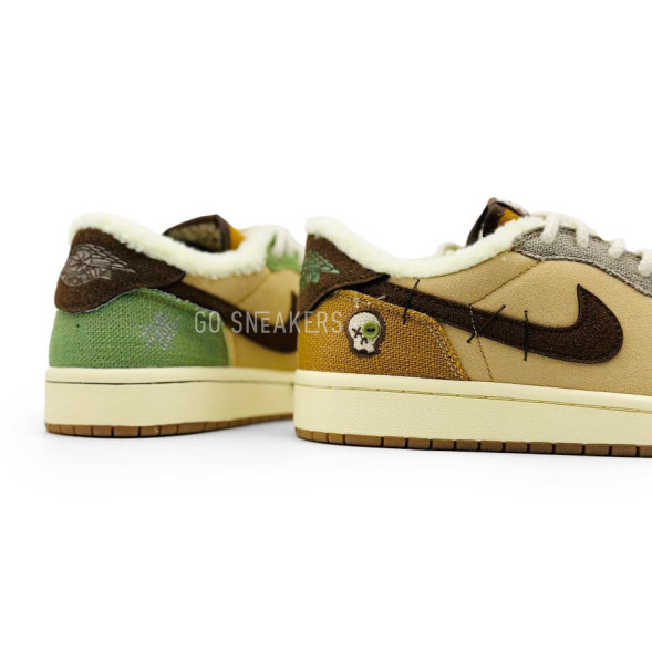 Мужские зимние кроссовки Nike Air Jordan 1 Low “Voodoo” Winter Man