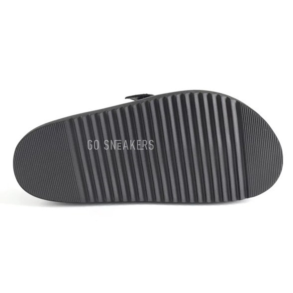 Унисекс тапочки Louis Vuitton Slipper Leather Black 