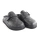 Унисекс тапочки Louis Vuitton Slipper Black Leather 