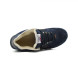 Мужские зимние кроссовки New Balance 574 High-top Navy-Gold