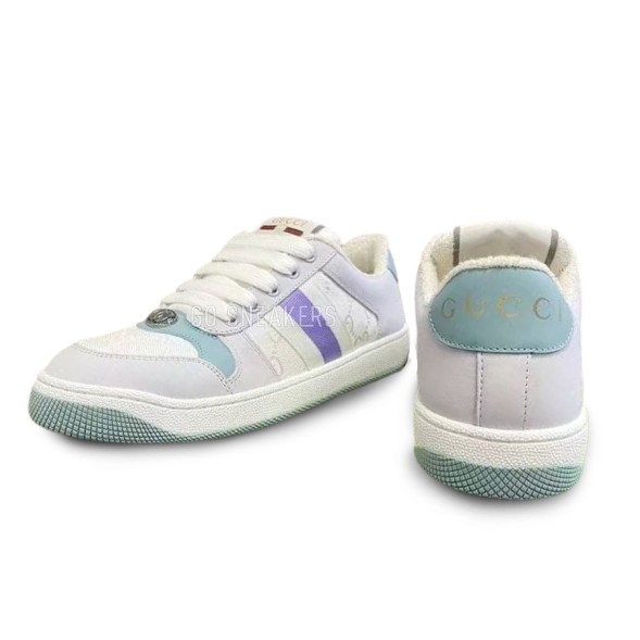 Женские кеды Gucci Screener White
