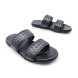 Мужские шлепки Bottega Veneta Flip-flops Black
