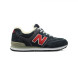 Мужские зимние кроссовки New Balance 574 Navy-Red