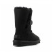 Женские непромокаемые угги с пуговицей Bailey Button Black II