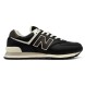 Мужские кроссовки New Balance Leather Black 574