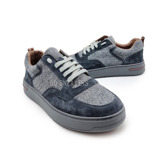 Унисекс кроссовки Loro Piana Newport Walk Black/Grey