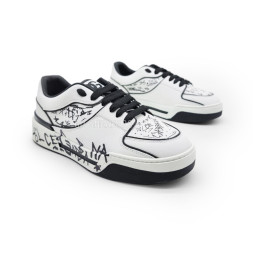 Dolce & Gabbana White Black Graphiti