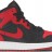 Женские кроссовки Nike Air Jordan 1 Mid GS 'Banned'