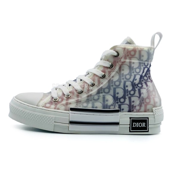 Женские кеды Dior High Top Logo Oblique