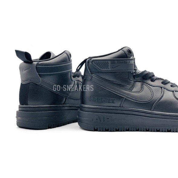 Унисекс кроссовки Nike Air Force 1 High Gore-Tex Flax Full Black
