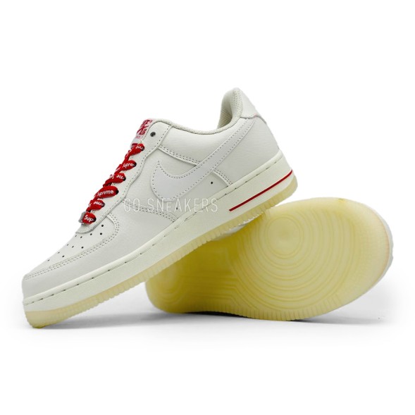 Унисекс кроссовки Nike Air Force 1 Low Supreme White