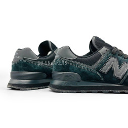 New Balance 574 Suede Dark Emerald