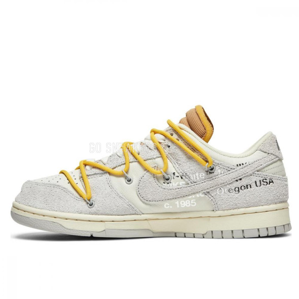 Унисекс кроссовки Nike Dunk Low Off-White Lot 39 of 50