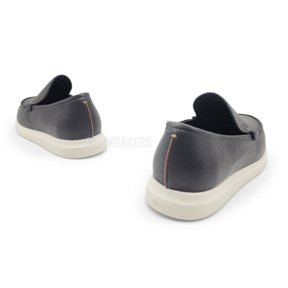 Мужские лоферы Hugo Boss Loafers Leather Black