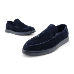 Hugo Boss Loafers Suede Dark Grey